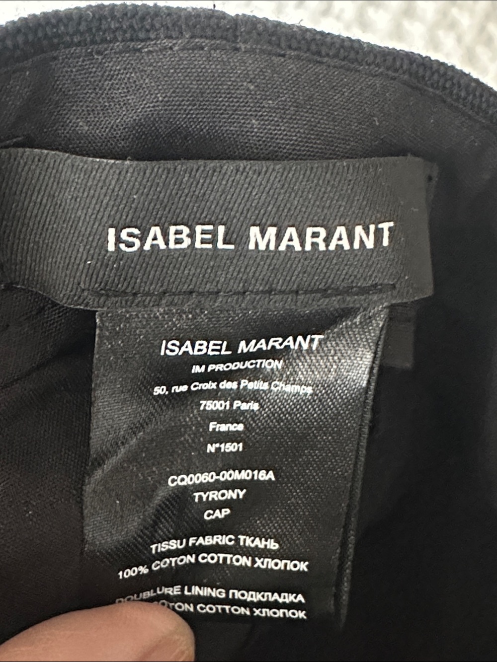 Isabel Marant baseball hat - Picture 4 of 4